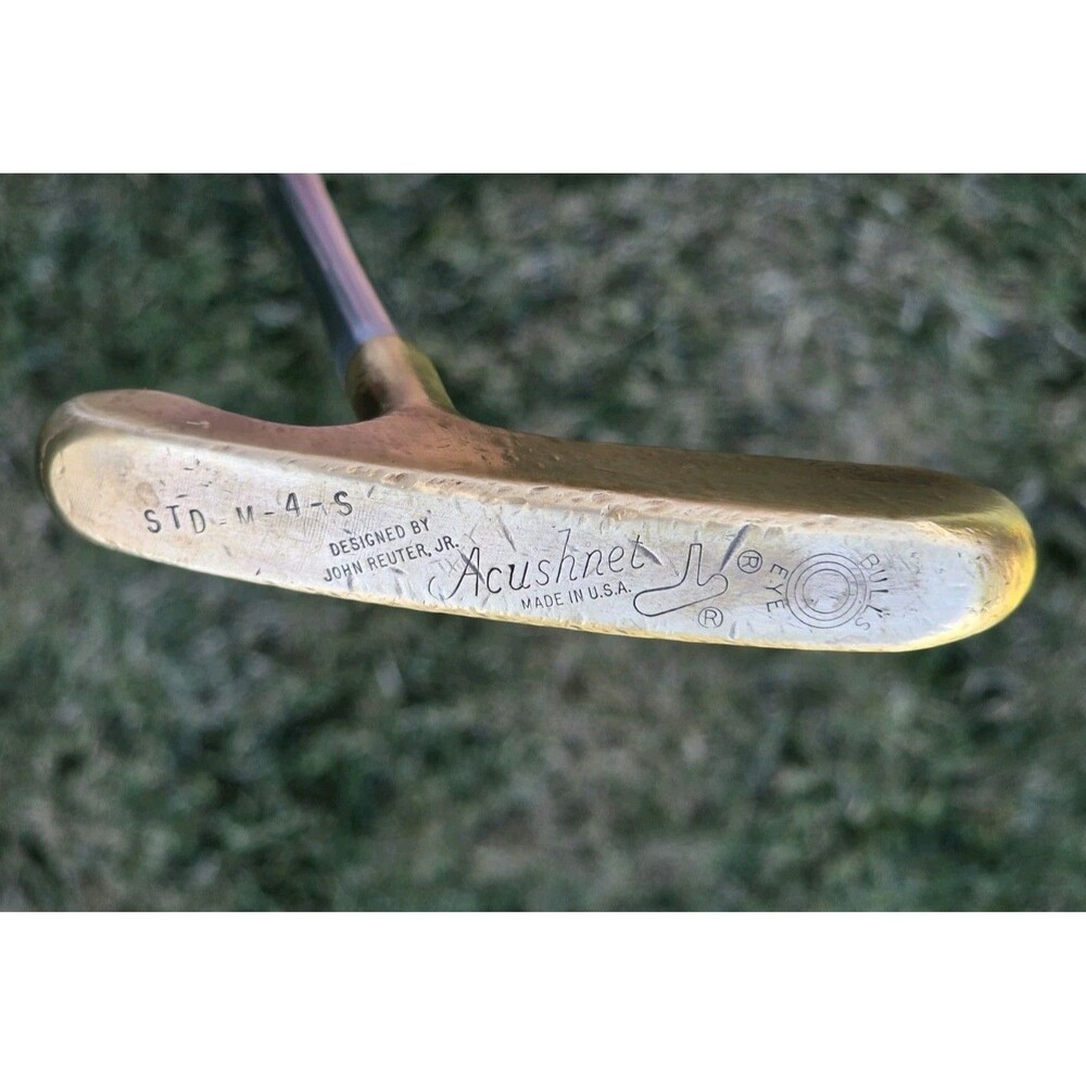 Acushnet Bullseye - STD-M-4-S Bullseye Putter Vintage 34" New Grip J Reuter Jr.